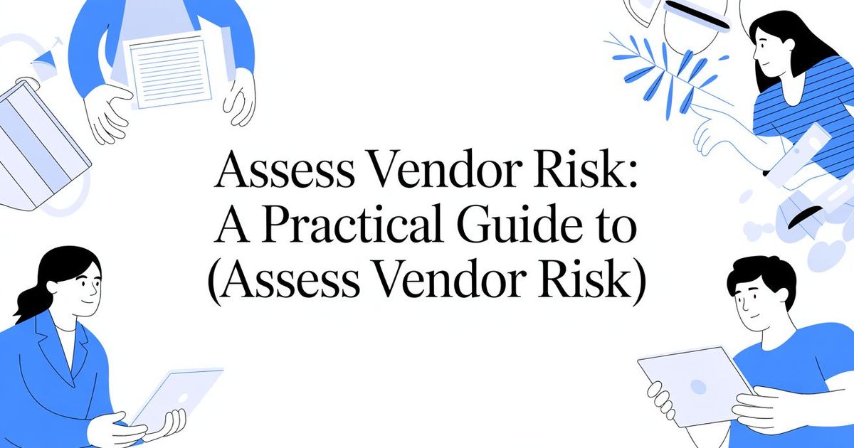 Assess Vendor Risk: A Practical Guide to (assess vendor risk)