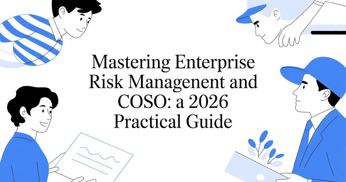 Mastering enterprise risk management and coso: A 2026 practical guide