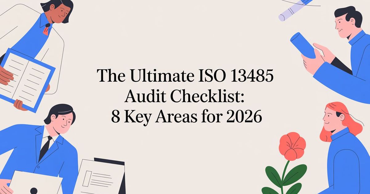 The Ultimate ISO 13485 Audit Checklist: 8 Key Areas for 2026