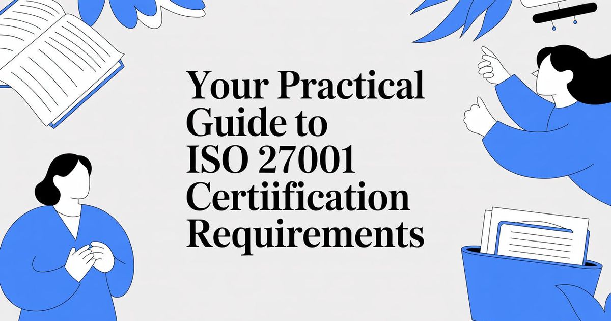 Your Practical Guide to ISO 27001 Certification Requirements