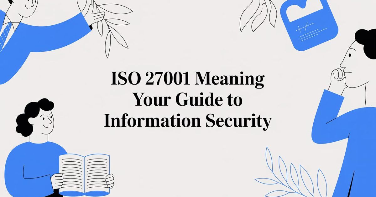 ISO 27001 Meaning Your Guide to Information Security