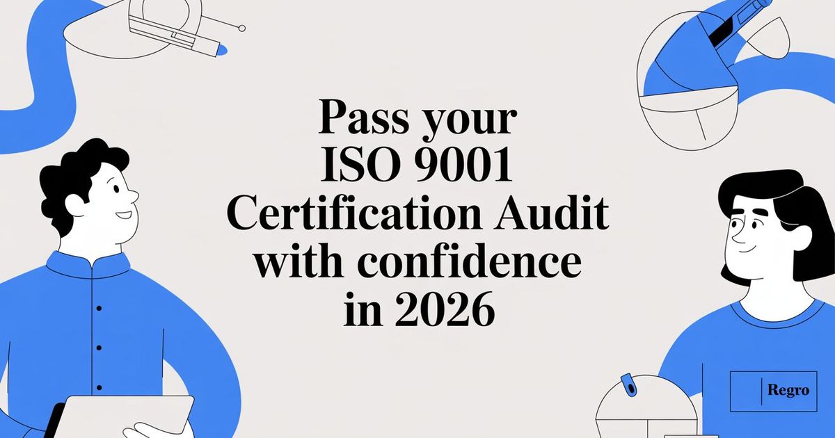 Pass Your ISO 9001 Certification Audit with Confidence in 2026