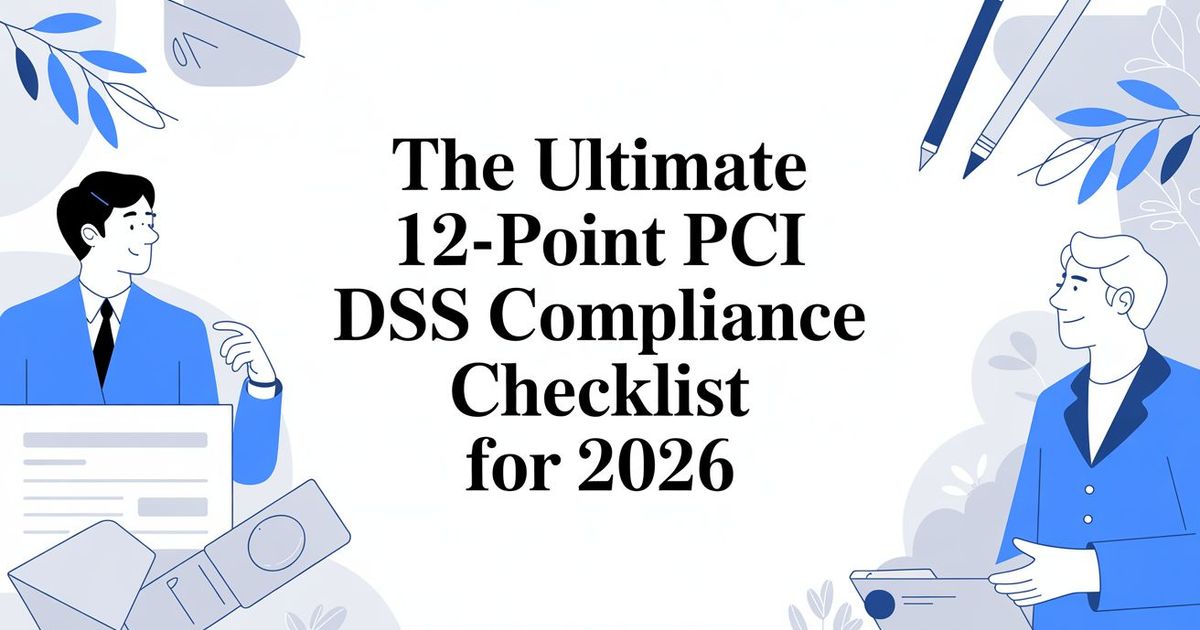 The Ultimate 12-Point PCI DSS Compliance Checklist for 2026
