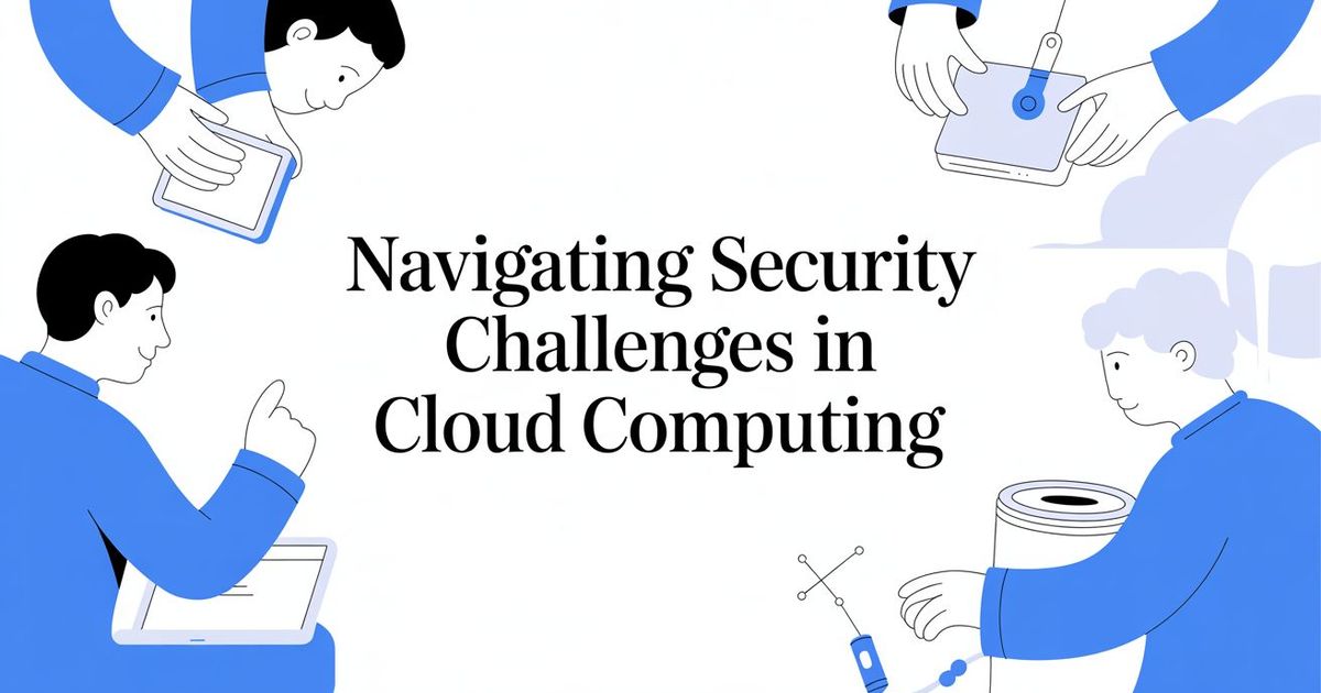 Navigating Security Challenges in Cloud Computing